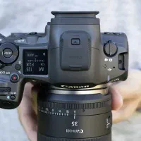 بدنه دوربین canon r5ii فقط ۲۰۰ عدد شات|دوربین عکاسی و فیلم‌برداری|تهران, بهار|دیوار
