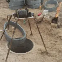 مغنی چاه آب وفاضلاب.