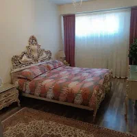 پرده دکوری دوعدد رنگ یاسی