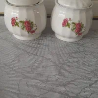 دو عدد قندان چینی