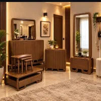 آینه کنسول جاکفشی جلومبلی شرکتی