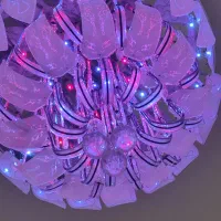 لوستر سقفی کریستال(دو عدد)|لوستر و چراغ آویز|اندیشه, اندیشه فاز ۳|دیوار