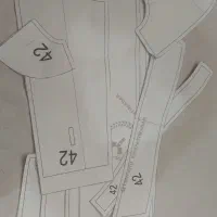 الگو بارونی و رگالی و شلوار