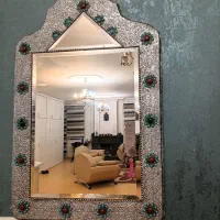 آینه و شمعدان قلم کار اصفهان