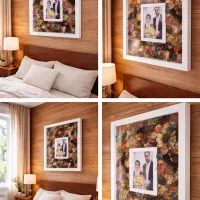 انواع تابلو و ماندگاری گل خشک ورق بزن