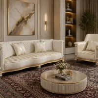 فروش عمده مبل راحتی و سرویس چوب قیمت عمده حتی تکی
