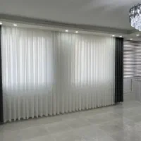 انواع پرده زبرا و مدل پلیسه ای و توری|پرده، رانر، رومیزی|اردبیل, |دیوار