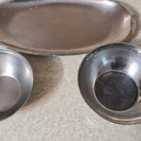 دیس و کاسه استیل