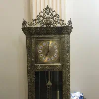 ساعت ایستاده برنجی