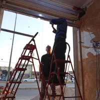 نصب و تعمیر درب کرکره ونصب شیشه سکوریت وجوشکاری|خدمات پیشه و مهارت|بندر ماهشهر, |دیوار