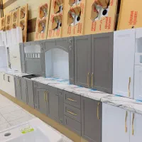 کابینت نئوکلاسیک همراه با هودواجاق گاز صفحه ای|مصالح و تجهیزات ساختمان|شهریار, شهرک مصطفی خمینی|دیوار