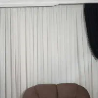 پرده پذیرایی  همراه با دستک