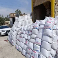 ماسه پوکه شن بادی شکسته کیسه ای نیسانی خاک باغچه