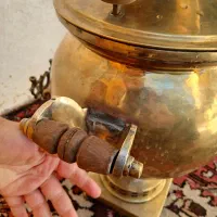 سماور ۴لیتری  روسی پاتاشوف|کلکسیون اشیاء عتیقه|کبودرآهنگ, |دیوار