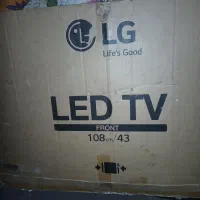 led ۴۳ پنل ضربه خورده|تلویزیون و پروژکتور|مسجد سلیمان, |دیوار