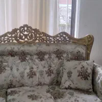 فروش یک دست مبل استیل ۷نفره (سلطنتی)
