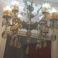 لوستر برنجی|لوستر و چراغ آویز|تهران, اقدسیه|دیوار