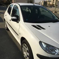 پژو ۲۰۶ تیپ ۲ مدل ۹۶ بدون رنگ شدگی در حد نو