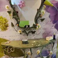 آینه و کنسول فانتزی فرفورژه