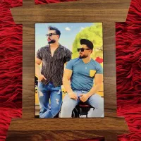 استند قاب دار چوبی سوپرایز روزپدر روزمرد