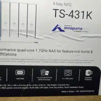 ذخیره ساز تحت شبکه برند QNAP مدل TS-431K 4