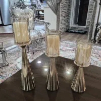 سه عدد جا شعمی طلای