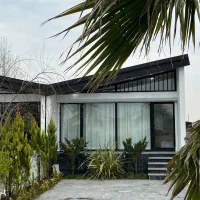 ویلا نما شیشه مدرن 175 متری خوش نقشه