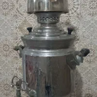 سماور نفتی تمام استیل قدیمی