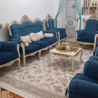 مبــلمان ست۹نفره بهمراه ناهار خوری ۴نفره زیـبا|مبلمان خانگی و میز عسلی|ابهر, |دیوار