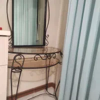 سرویس میز آرایشی و تخت یکنفره فرفورژه