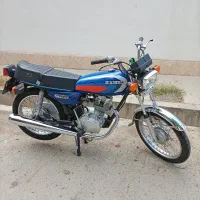 هوندا ۱۲۵ پلاک قدیم بدون مشابه مدارک کامل
