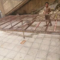 تخت آهنی|تخت و سرویس خواب|کارون, |دیوار