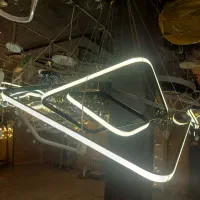 لوستر نئونی|لوستر و چراغ آویز|اصفهان, کوجان|دیوار