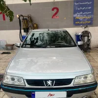 پژو slx ۴۰۵ نقره ای مدل ۹۰