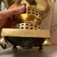 سماور توپی روسی|کلکسیون اشیاء عتیقه|میبد, |دیوار