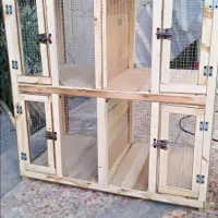 قفس چوبی|لوازم جانبی حیوانات|میناب, |دیوار