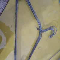 رخت‌آویز فلزی بسته ۶ عددی|بندرخت و رخت‌آویز|مریوان, |دیوار