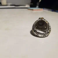 فروش انگشتر فیروزه نیشابور رکاب نقره دست‌ساز|کلکسیون اشیاء عتیقه|مشهد, شهید آوینی|دیوار