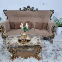 مبل ۷نفره با جلو مبلی و عسلی