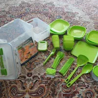 سرویس ظرف مسافرتی ۶ نفره،کاملا نو مناسب جهیزیه