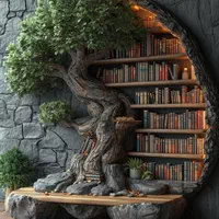 قفسه کتابخانه  شلف  کافی بار طبقه  ویترین