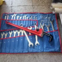 آچار یک سر رینگی و آچار لوله گیر