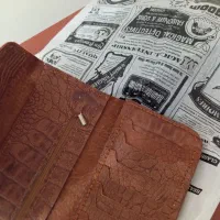 کیف پول چرم طبیعی دستدوز|کیف، کفش، کمربند|دزفول, |دیوار