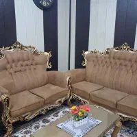 مبل سلطنتی ۷ نفره سالم|مبلمان خانگی و میز عسلی|ایذه, |دیوار