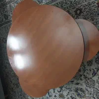جلو مبلی میز گرد و۳ عسلی چوب راش|مبلمان خانگی و میز عسلی|تهران, حافظیه|دیوار