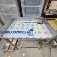 ترازو مدل B یخچال میز استیل مخصوص مرغ|فروشگاه و مغازه|رشت, یخسازی|دیوار