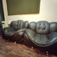 ست مبلمان چرم ۵ نفره|مبلمان خانگی و میز عسلی|تهران, چیذر|دیوار