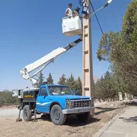 جرثقیل بالابر نیسانی سبددار