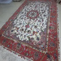 جفت فرش ۶متری دستباف طرح تبریز از بافنده شرایطی|فرش|تهران, آبشار تهران (دریاچه)|دیوار