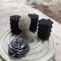 انواع شمع در رنگ های مختلف|صنایع دستی و سایر لوازم تزئینی|بم, |دیوار